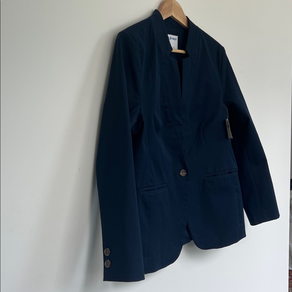 Old Navy Women's Deep Blue Blazer NWT - Picture 5 of 6